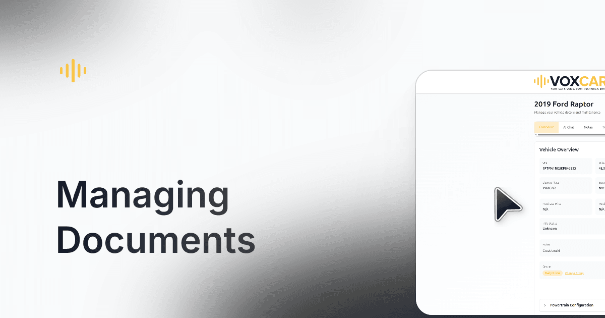 Managing Documents demo preview